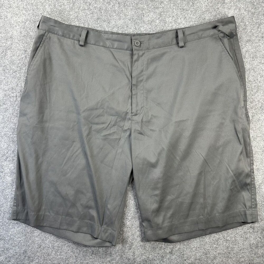 Nike Golf Dri-FIT Shorts Mens 42 Gray 10 Inseam Stretch Performance Athletic